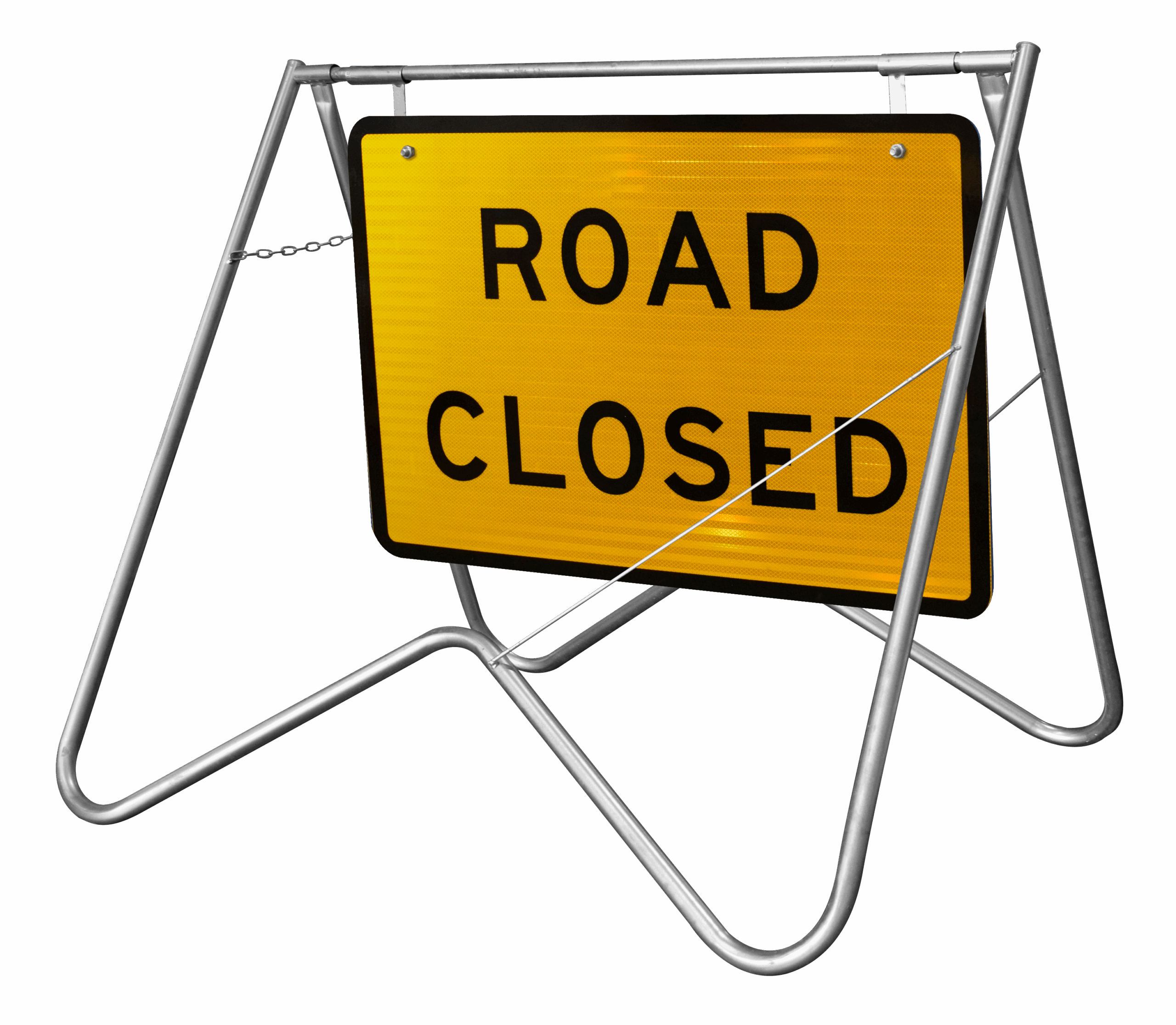 SWING STAND_SIGN_Road closed